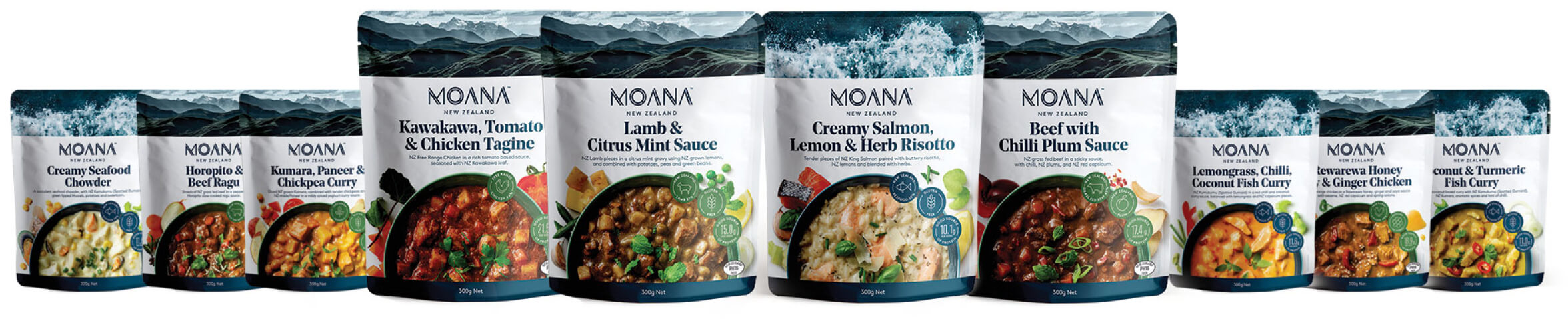 Moana's ready-to-eat meal range