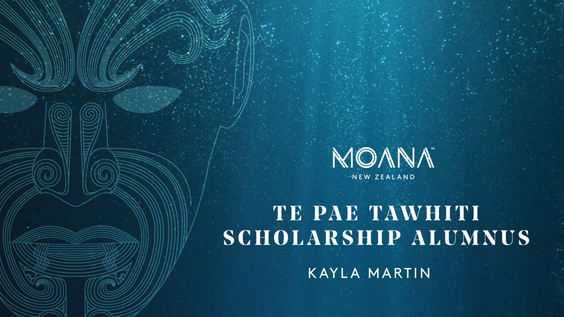 Video: Te Pae Tawhiti scholarship recipient Kayla Martin