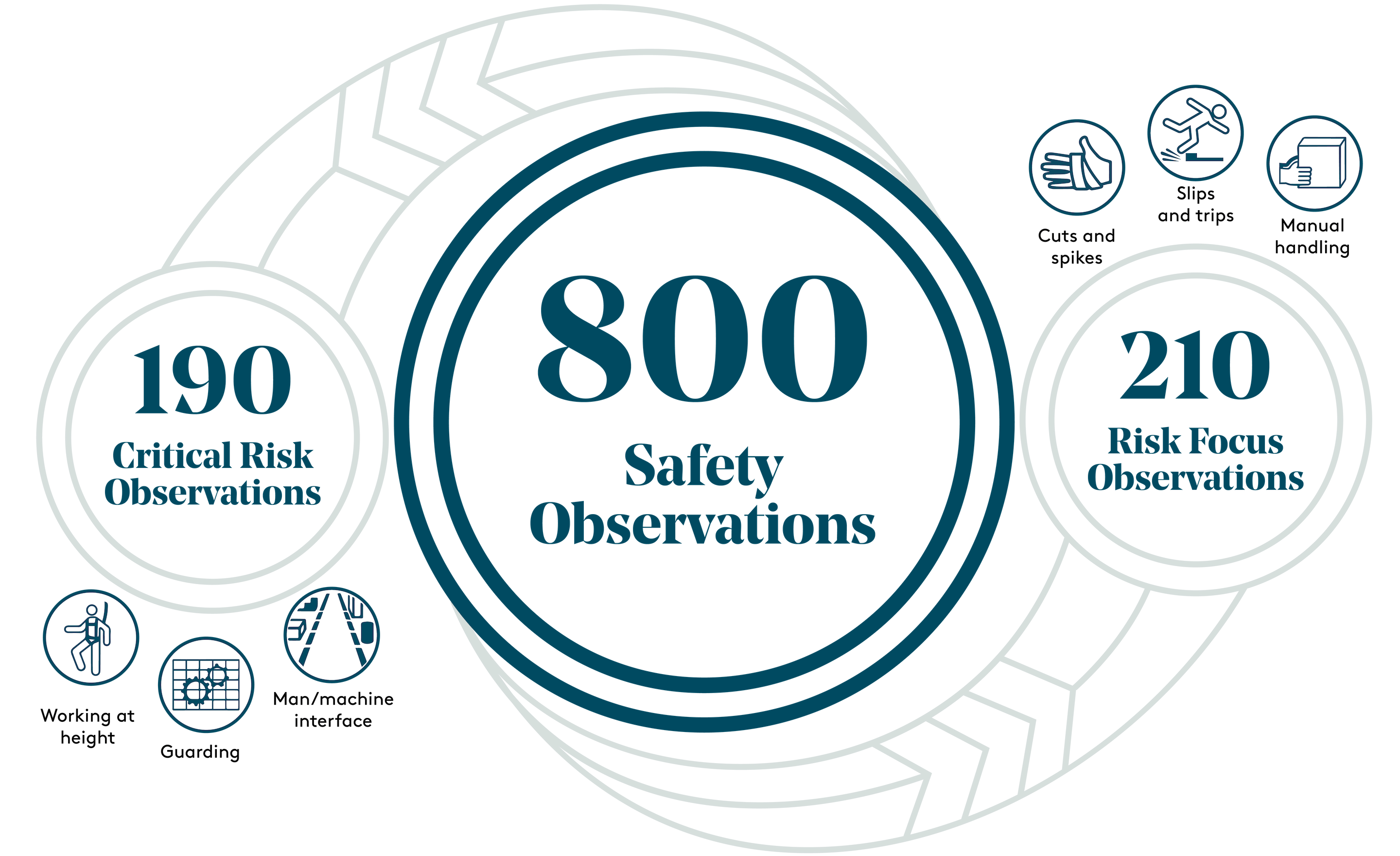 Infographic: Health and safety observations