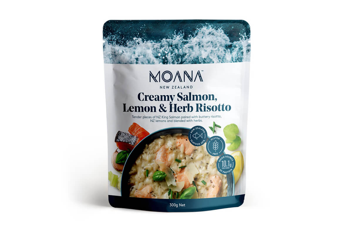 Creamy Salmon, Lemon & Herb Risotto