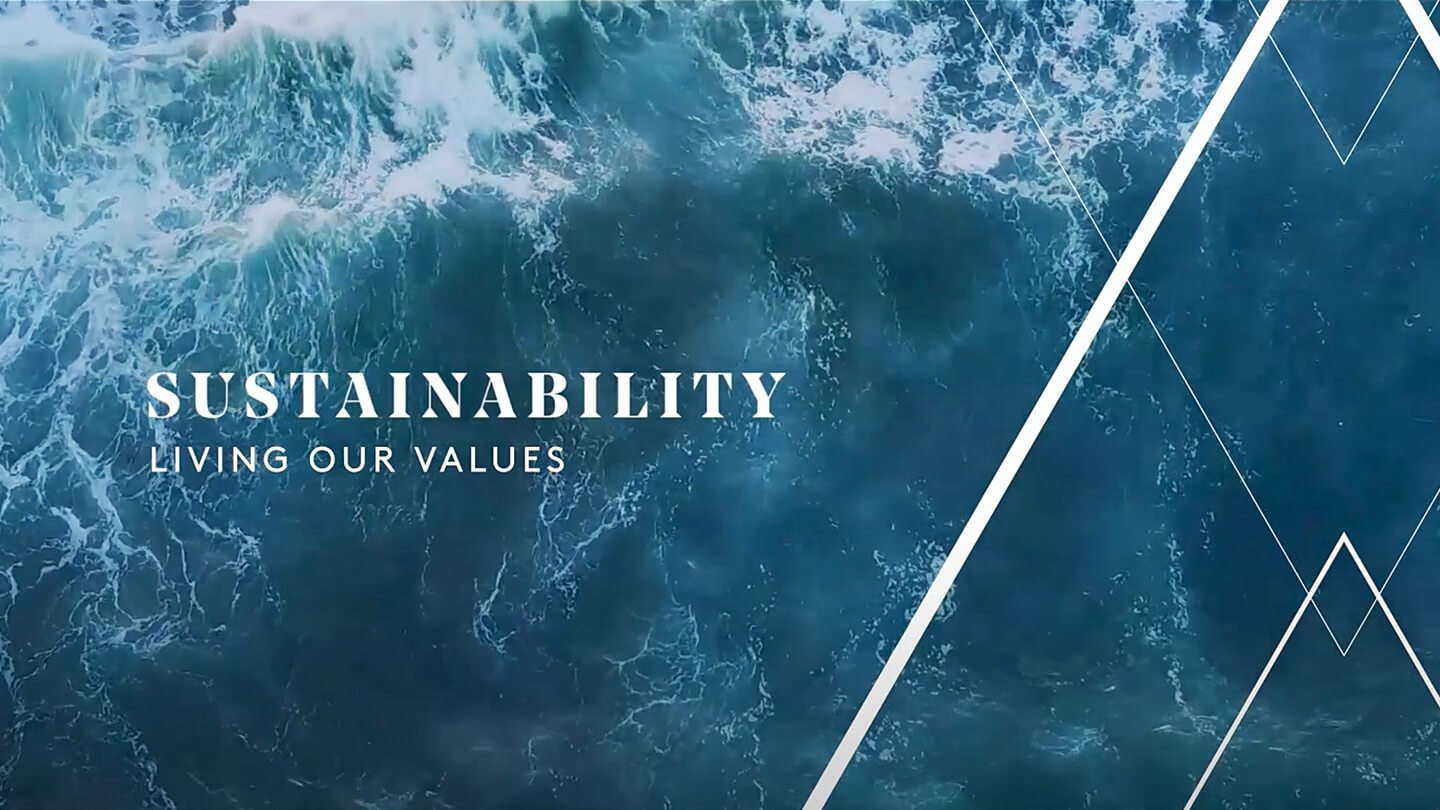 Sustainability - Living our values
